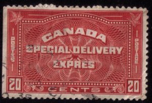 CANADA Sc #E4 Used SPECIAL DELIVERY EXPRESS Very Fine