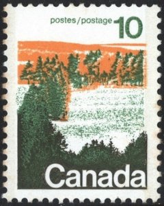 SC#594 10¢ Forest Area in Central Canada (1972) MNH