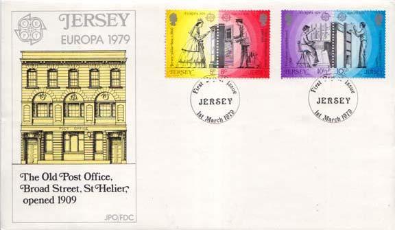 Jersey, First Day Cover, Europa