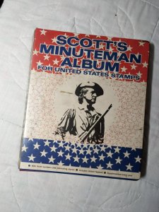 1972 USA Scott Minuteman Album Mostly Used Collection - See 96 Photos In Desc