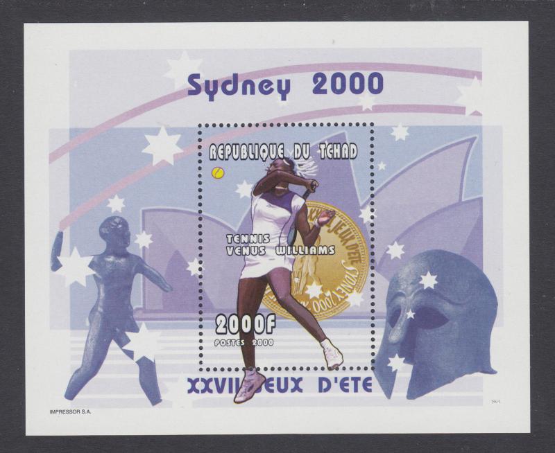 Chad Sc 887-896 MNH. 2001 Sports, Chess & Formula 1, Sydney Olympics, cplt set