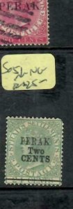 MALAYA  PERAK (P2411B) QV   2C/24C   SG 51   MNG 