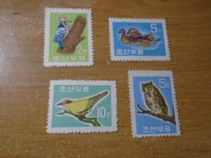 Korea  People's Republic  #  261-64   MNH    Birds