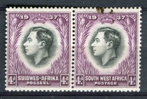 SOUTH WEST AFRICA; 1937 early GVI Coronation issue Mint MNH 4d. value