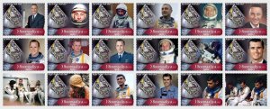 Stamps. Space. Apollo 1  Somalia 2022 year , 16 stamps perforated