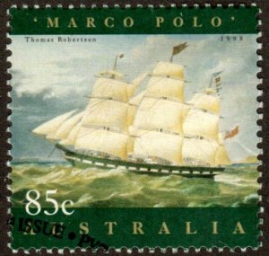 Australia 1631 - Used - 85c Ship Marco Polo (19986) (swcv $3.30)