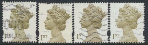 Machin 1st Millennium  SG 2124 / d  SC# MH335 -MH336  Used copies - see details