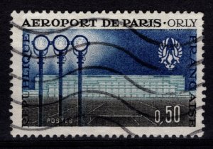France 1961 Opening of New Installation at Orly Airport, 50c [Used]