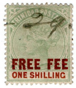 (I.B) Trinidad & Tobago Revenue : Free Fee 1/-