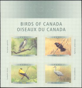 Canada #1774-1777, Complete Set(4), 1999, Birds, Never Hinged