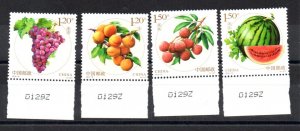 CHINA - 2016 - FRUITS -