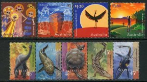 AUSTRALIA Sc#1572//1628 1997 Year with 15 Sets & 1 S/S OG MNH