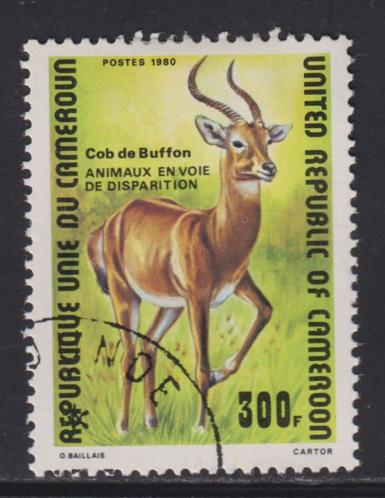 Cameroun 679 Buffon's Antelope 1980