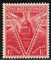 NEW ZEALAND  249 MINT OG 1946 Peace (Victory) Issue