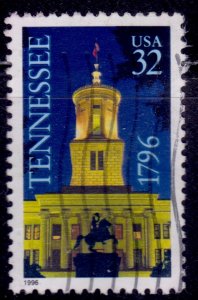 United States, 1996, Tennessee Statehood, 32c, sc#3070,  used**