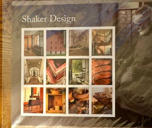 US # 5896 Shaker Design forever 2024 pane of 12 all different Mint NH