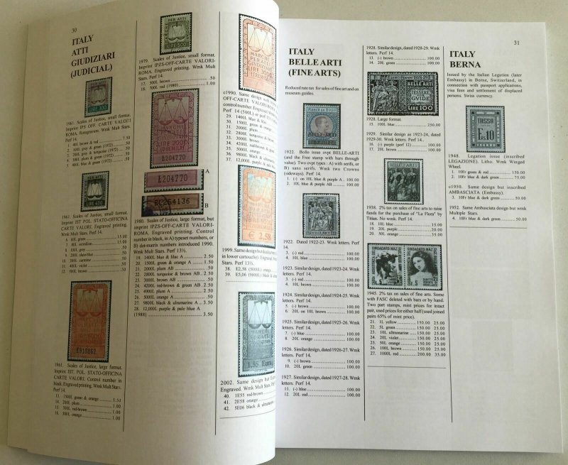 ITALIAN Revenues 2013 Unused Barefoot Colour C atalogue.170 Pages(Ital)