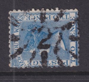 NEW SOUTH WALES,  727 , RRRR, CARLISLE GULLY,  c1880 2d. Blue.