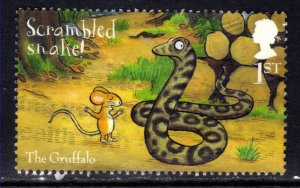 GB 2019 QE2 1st The Gruffalo used Snake SG 4276 ( H1068 )