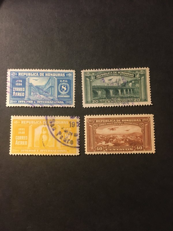 Honduras sc C77,C80-C82 UH+MNH