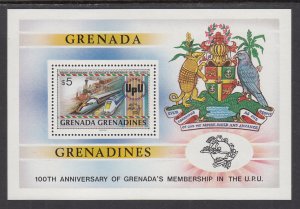 Grenada Grenadines 474 UPU Souvenir Sheet MNH VF