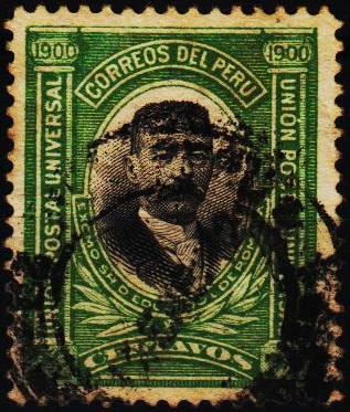 Peru. 1900 22c S.G.357 Fine Used