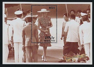 Maldives 2298-2300 MNH Princess Diana, Royalty, Flower