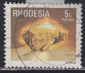 Rhodesia 296 Citrine 1970