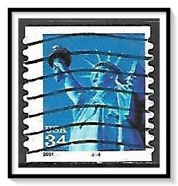 US #3477 Statue of Liberty PNC Pl#4444 Used