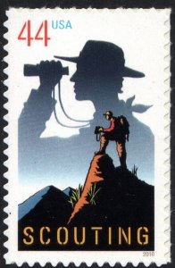 SC#4472 44¢ Boy Scouts of America Centennial (2010) SA