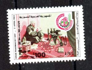 1983 - Syria - Syrie - Arab Pharmacists' Day - Journée des pharmaciens ...