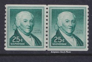 BOBPLATES #1059A Paul Revere Coil Pair F-VF NH SCV=$1