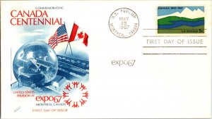 Canada, United States, United States First Day Cover, Worldwide First Day Cov...