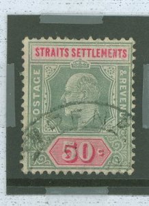 Straits Settlements #121v  Single