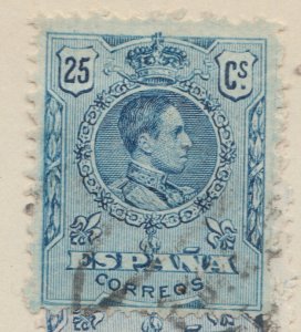 SPAIN 1909 25c Used Stamp A29P10F31697-