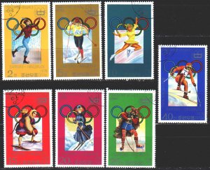 North Korea. 1978. 1683-89. Winter Olympic Games. USED.