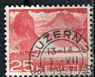 Switzerland 1949: Sc. # 333; O/Used Single Stamp