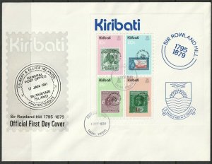 Kiribati 1979 Rowland Hill FDC