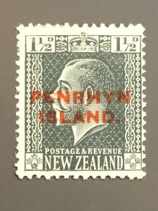 Penrhyn Is. 18 F-VF MH. Scott $ 7.50