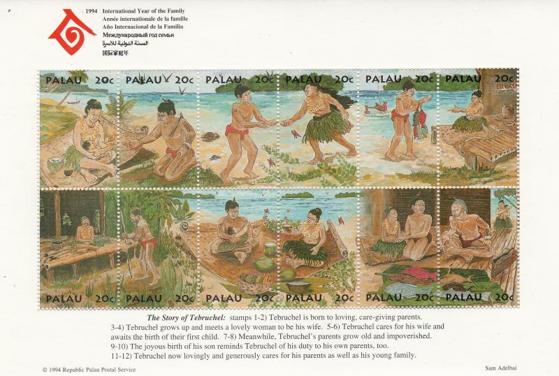 Palau #344, 369  MNH CV $16.75  (A9537L)