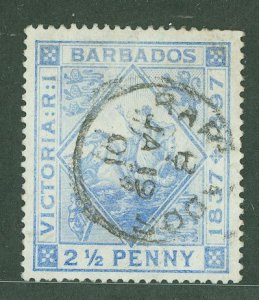 Barbados #84   (Jubilee) (Queen)