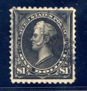 US SCOTT #261a USED-VF W/ PF CERT SCV $800 (6/5/24 GP)