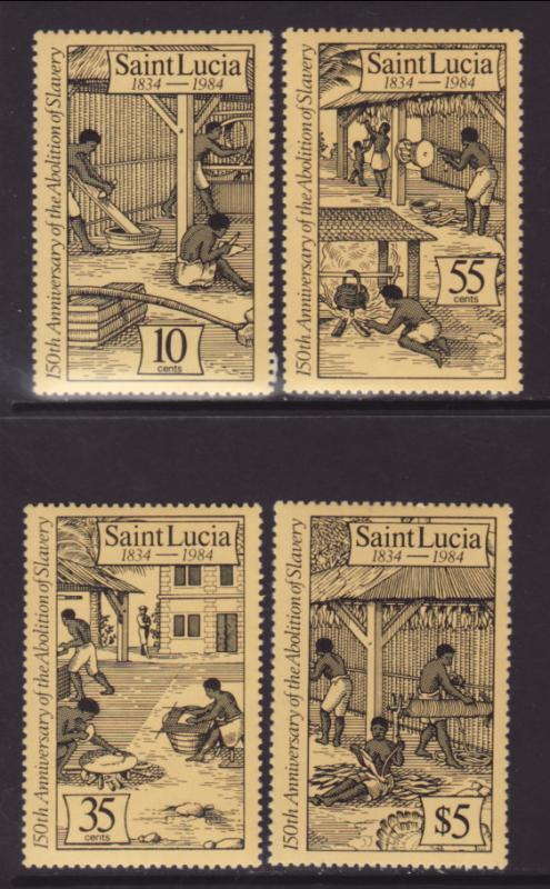 St Lucia 706-709 MNH VF