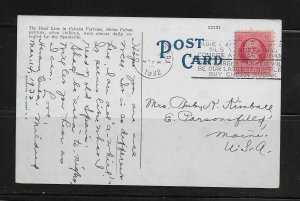 CUBA, POSTCARD,USED # JUNIO U5