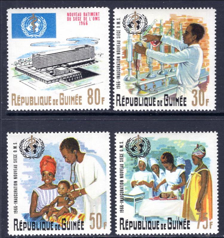 Guinea 449-452 WHO MNH VF