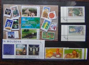 Moldova 1993 1996 2005 Europa sets 2003 Europa Miniature Sheet MNH