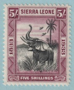 SIERRA LEONE 163  MINT HINGED OG * NO FAULTS VERY FINE! - UIO