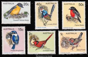 Australia Scott 713-718 Mint never hinged.