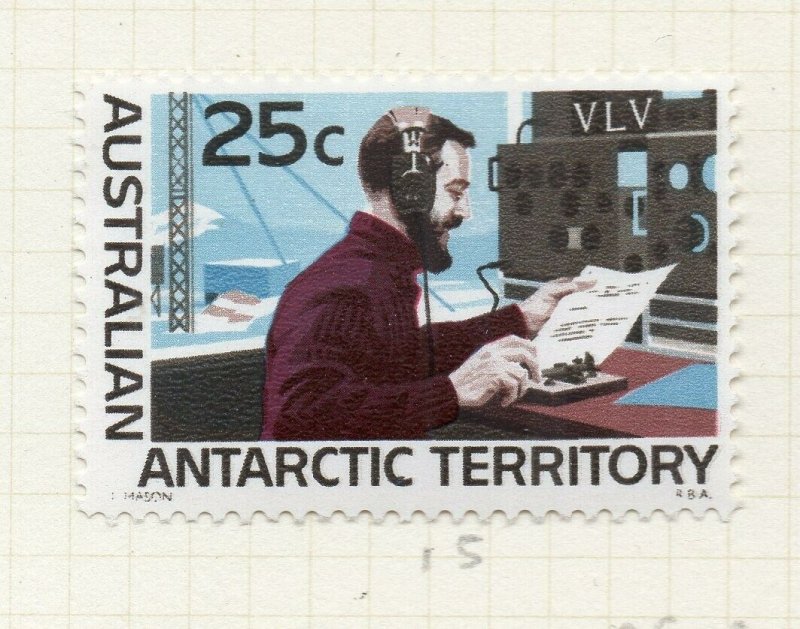 Australian Antarctic Territory 1966 Early Issue Fine Mint Hinged 25c. NW-187597