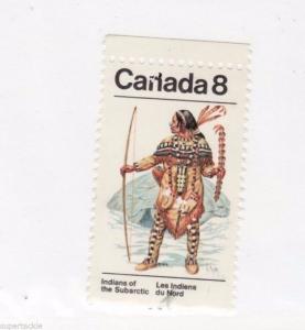 Canada printing error stamp. #576 with printers smudge